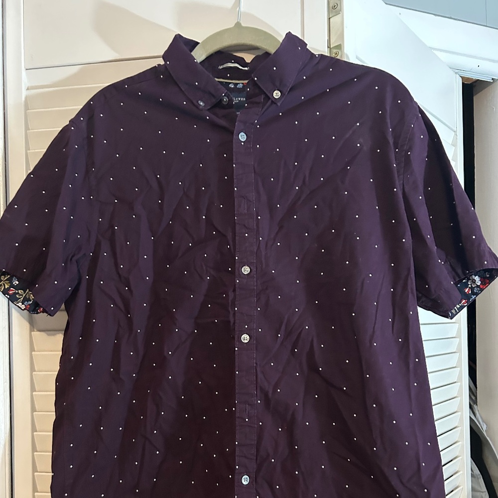 Men’s Denim & Flower AL large shirt